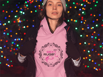 Boutique rugby Sweat-shirt rugby à capuche pour femme