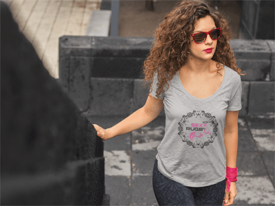 Boutique rugby T-SHIRT FEMME RUGBY