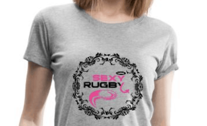 T-shirt rugby pour femmes